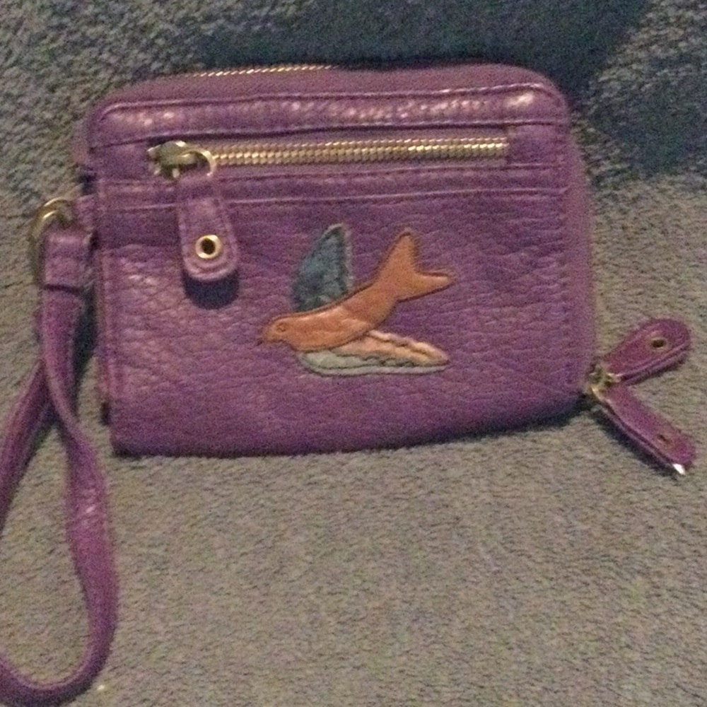 Final sale price❗️just reduced Mudd double top zip wristlet in great condition